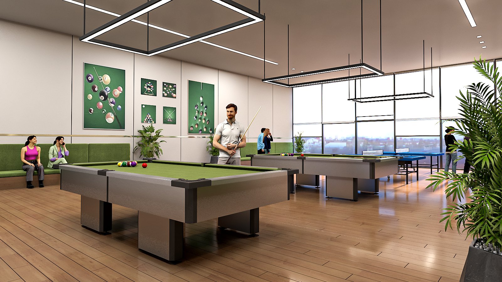 Billiards & Indoor Games Lounge
